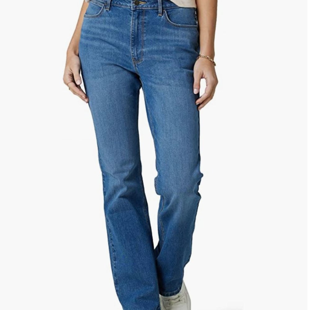 Wrangler Women's High Rise Bold Boot Jean 18x34 Ocean